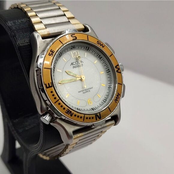 ACQUA Indiglo. Water Resistant Quartz Light Up Unisex Wristwatch. - Picture 3 of 8